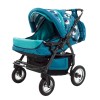 Carucior Pentru Gemeni MyKids Duet Turquoise