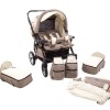 Carucior Pentru Gemeni MyKids Duet Beige