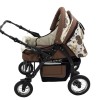 Carucior Pentru Gemeni MyKids Duet Brown
