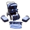 Carucior Pentru Gemeni MyKids Duet Blue