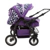 Carucior Pentru Gemeni MyKids Duet Purple