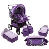 Carucior Pentru Gemeni MyKids Duet Purple