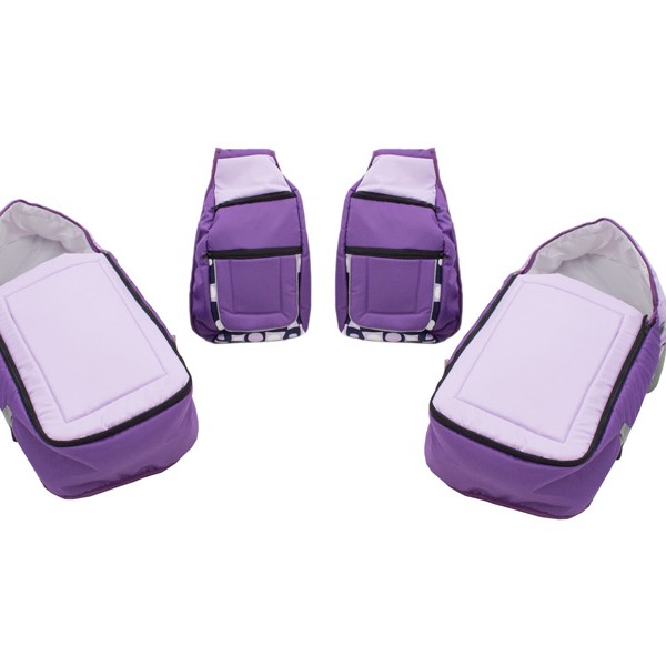Carucior Pentru Gemeni MyKids Duet Purple