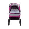 Carucior Pentru Gemeni MyKids Duet Pink