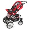 Carucior Copii 2 In 1 Kunert Volver Rosu-Cerculete