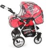 Carucior Copii 2 In 1 Kunert Volver Rosu-Cerculete