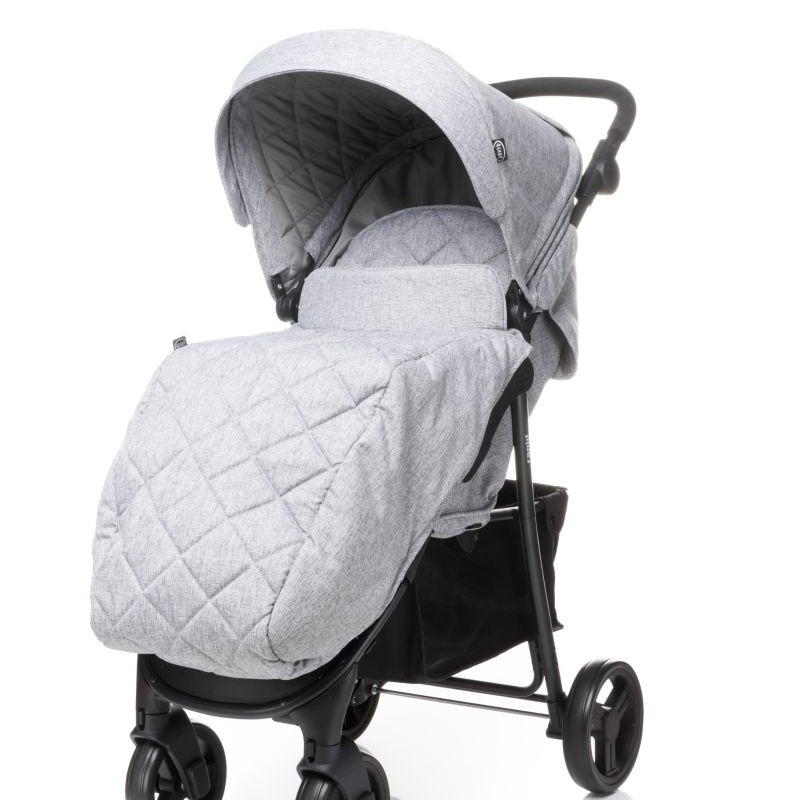 Carucior sport pentru copii Rapid 4Baby Light Grey 2019