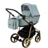 Carucior copii 3 in 1 Reggio Adamex Special Edition Ocean Gold Y851