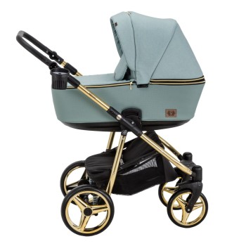 Carucior copii 3 in 1 Reggio Adamex Special Edition Ocean Gold Y851
