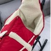 Sanie copii cu sac imblanit Oslo LoliBebe Red