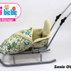 Sanie copii cu sac imblanit LoliBebe Owls