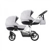 Carucior 3 in 1 pentru gemeni Bebetto 42 For Two