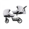 Carucior 3 in 1 pentru gemeni Bebetto 42 For Two