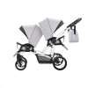 Carucior 3 in 1 pentru gemeni Bebetto 42 For Two
