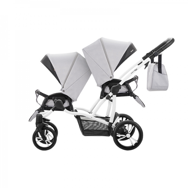 Carucior 3 in 1 pentru gemeni Bebetto 42 For Two