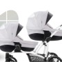 Carucior 3 in 1 pentru gemeni Bebetto 42 For Two