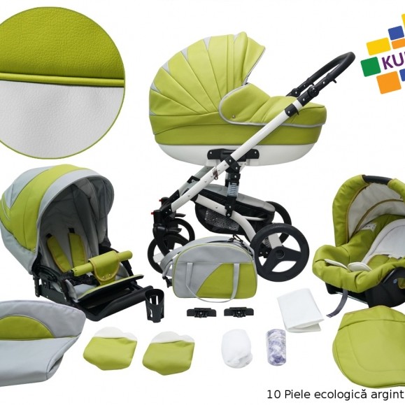Carucior copii 3 in 1 Kummer Cruiser Premium Eco