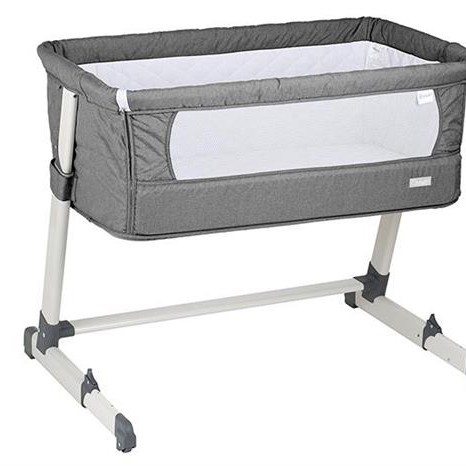 BABY GO-Patut cosleeper 2in1 toghether grey 