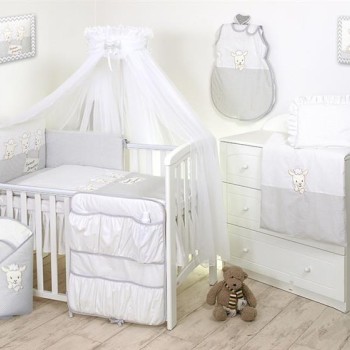 JOLIE-66856/66857 LENJERIE DELUXE 4 PIESE GRI, OITE                                    