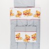 JOLIE-66689/ 66683 SET LENJERIE 4 PIESE URSULETUL ZIG ZAG GRI