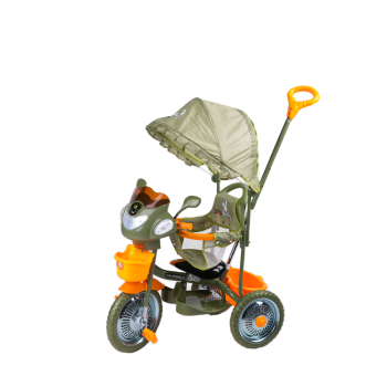 Tricicleta DHS Jolly Ride kaki/portocaliu