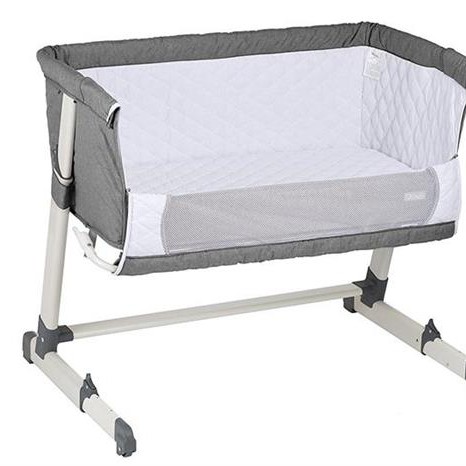 BABY GO-Patut cosleeper 2in1 toghether grey 