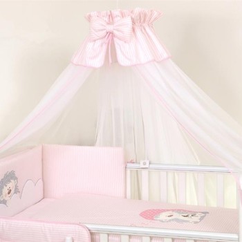 JOLIE-66854 LENJERIE DELUXE 3 PIESE ROZ,ARICI     