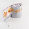 JOLIE-66689/ 66683 SET LENJERIE 4 PIESE URSULETUL ZIG ZAG GRI
