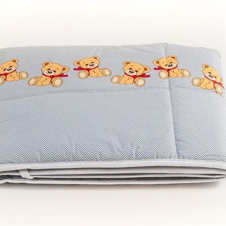 JOLIE-66689/ 66683 SET LENJERIE 4 PIESE URSULETUL ZIG ZAG GRI