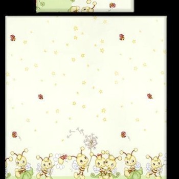 JOLIE-66684 PROTECTIE PENTRU PATUT 180X35CM,ALBINUTA VESELA   