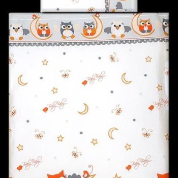 JOLIE-66685 PROTECTIE PENTRU PATUT 180X35 CM,BUFNITA GRI  