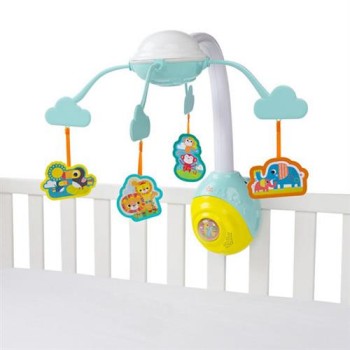 Bright Starts-8352 Carusel Soothing Safari 2 In 1 Mobile