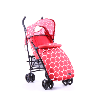 Carucior sport COCCOLLE Favo + husa rosu