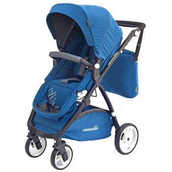 Carucior COCCOLLE Sereno 2in1 albastru