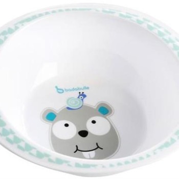 BADABULLE-B005102 Bol pentru mancare Blue Beaver