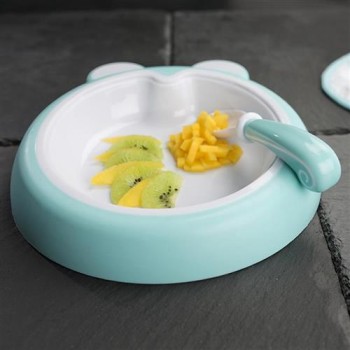 BADABULLE-B005205 Farfurie anti-alunecare Blue