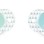 BADABULLE–B011000 Set 2 suzete ortodontice reversibile 0-6 luni 