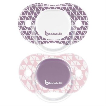 BADABULLE-B011008 Set 2 suzete ortodontice reversibile 12-36 luni 
