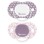 BADABULLE-B011008 Set 2 suzete ortodontice reversibile 12-36 luni 