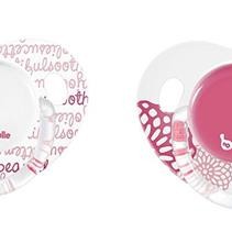 BADABULLE-B011214 Set 2 suzete Physiologique 12-36 luni Sping Poetry Girl