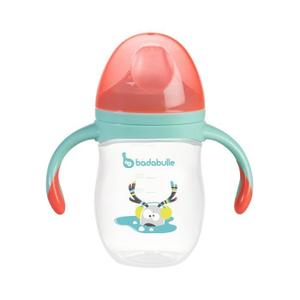 Bababulle-B005002 Cana cu tetina de formare 6 luni +, 160 ml