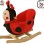 Babygo-BGO-9104-Balansoar Cu Sunete Buburuza Cea Frumoasa