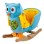 Babygo-BGO-91013-Balansoar Cu Sunete Bufnita Haioasa