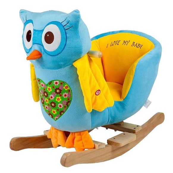 Babygo-BGO-91013-Balansoar Cu Sunete Bufnita Haioasa