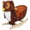 Babygo-BGO-91012-Balansoar Cu Sunete Bufnita Inteleapta