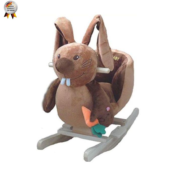 Babygo-BGO-91011-Balansoar Cu Sunete Iepurasul Fericit