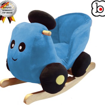 Babygo-BGO-9101-Balansoar Cu Sunete Masina Cea Vesela