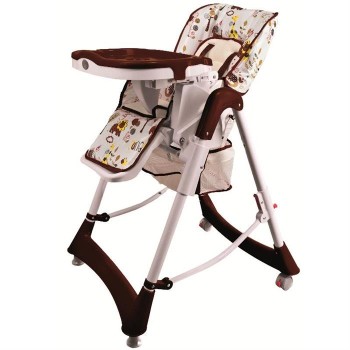BabyGo – BGO-5504 Scaun de masa Jungle Brown