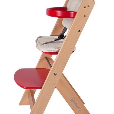 Babygo-Bgo-5601 Scaun De Masa Din Lemn White