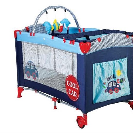 Babygo-Bgo-4401-Patut Pliant Cu 2 Nivele Sleepwell Car